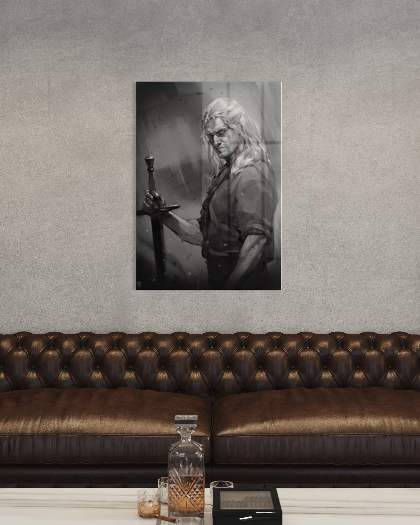 Vivantes Tempered Glass Wall Art - The Witcher