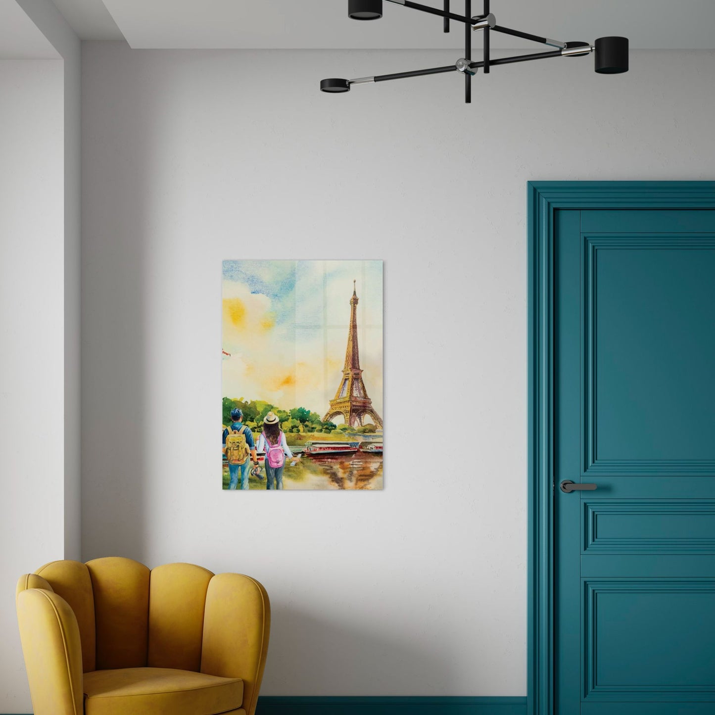 Vivantes Tempered Glass Wall Art - Paris Paris