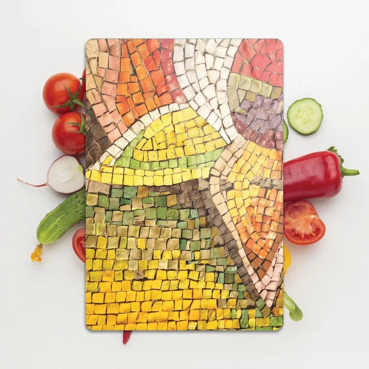 Tempered Glass Cutting Board - Mosaics