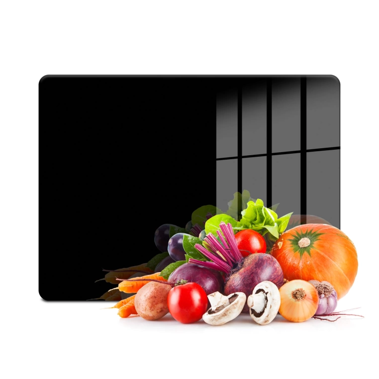 Tempered Glass Cutting Board - Black