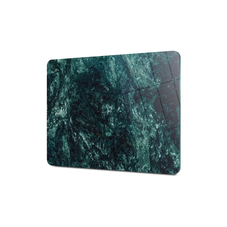 Tempered Glass Cutting Board - Green Granite