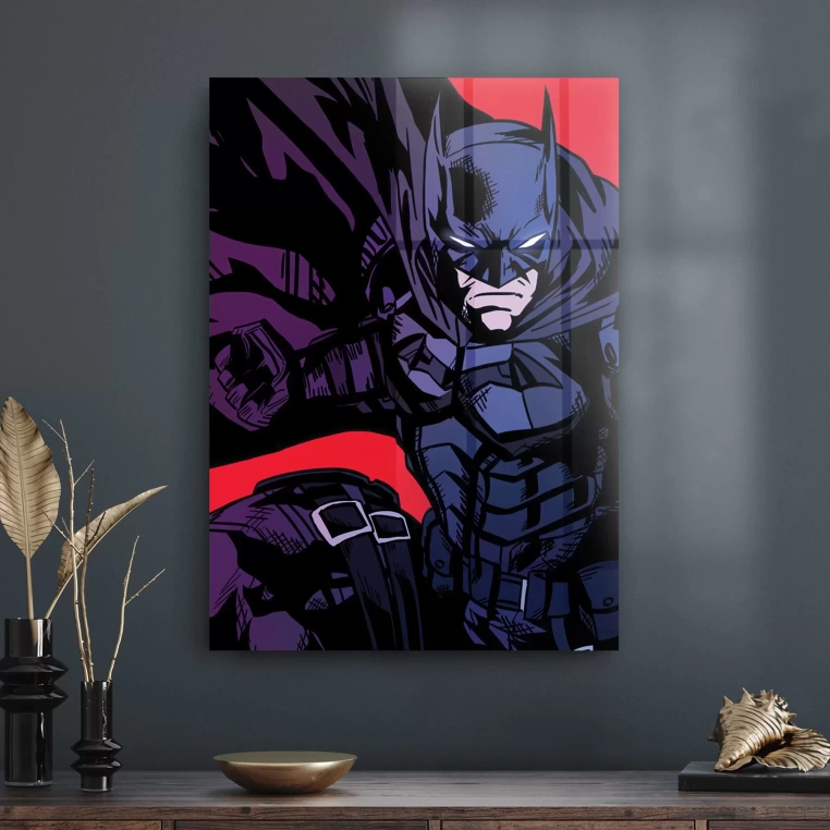 Vivantes Tempered Glass Wall Art - Batman C