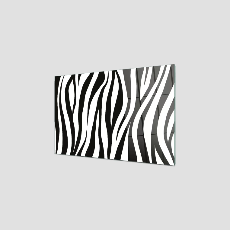 Vivantes Stove Back Tempered Glass Protector-Zebra