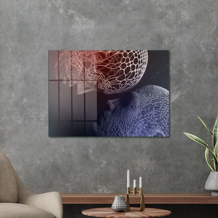 Vivantes Tempered Glass Wall Art - Trypophobia