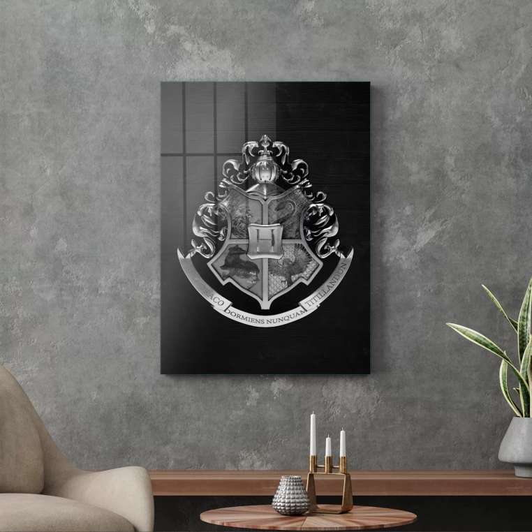 Vivantes Tempered Glass Wall Art - Harry Potter Hogwarts