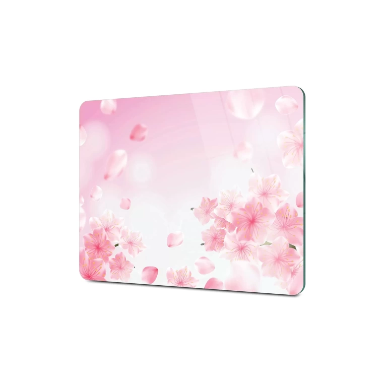 Tempered Glass Cutting Board - Pink Dream