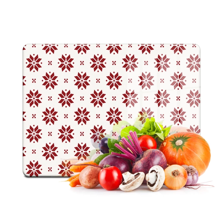 Tempered Glass Cutting Board - RedFlakes