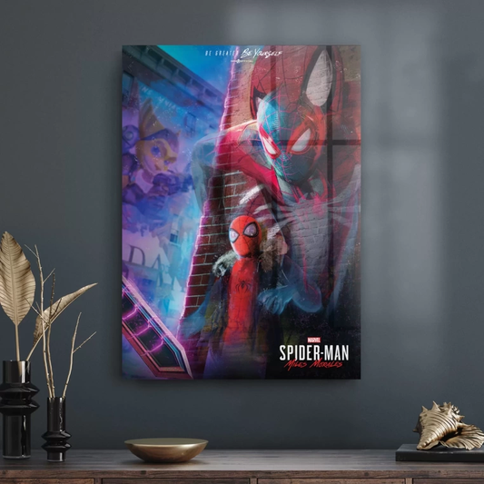 Vivantes Tempered Glass Wall Art - Spiderman M