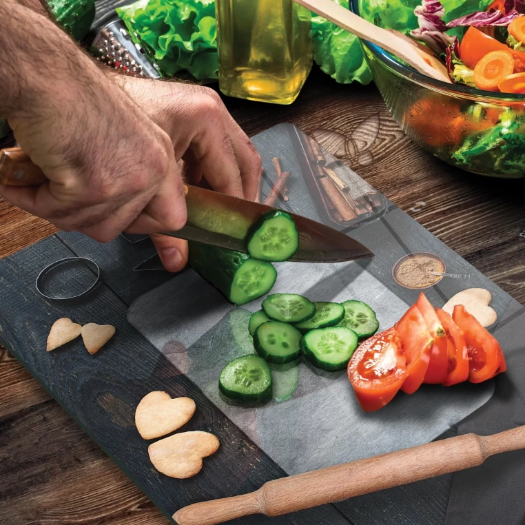 Tempered Glass Cutting Board - Cookie Do