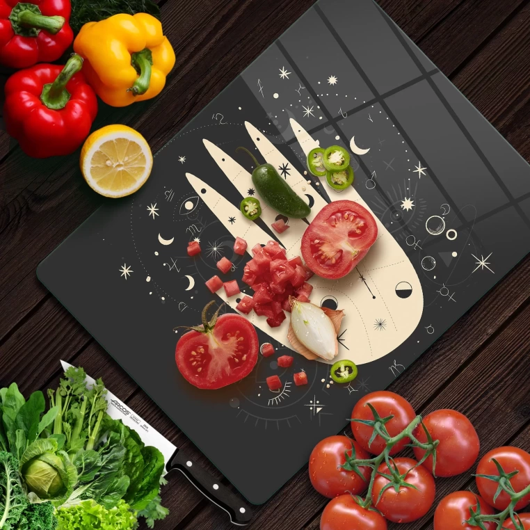 Tempered Glass Cutting Board - Skyhand