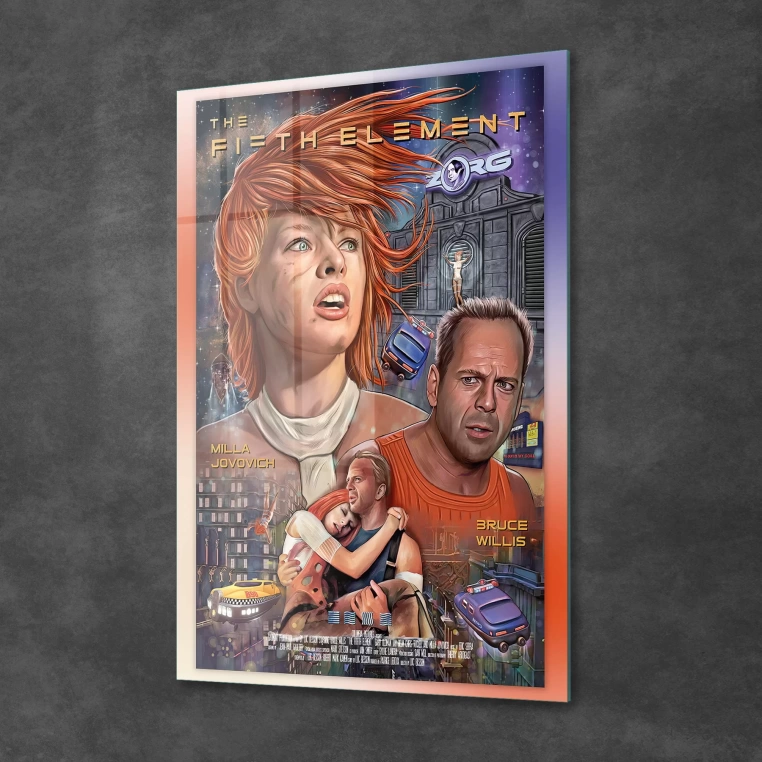 Vivantes Tempered Glass Wall Art - Fifth Element