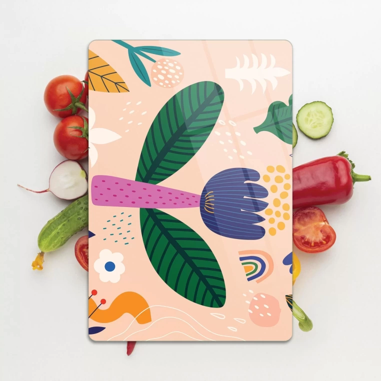 Tempered Glass Cutting Board - BlueTulip