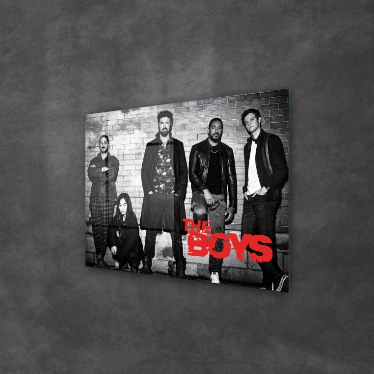 Vivantes Tempered Glass Wall Art - The Boys