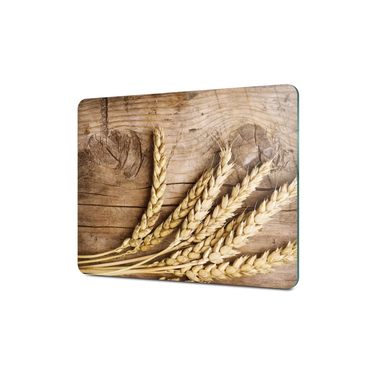 Tempered Glass Cutting Board - Wood & Wheat