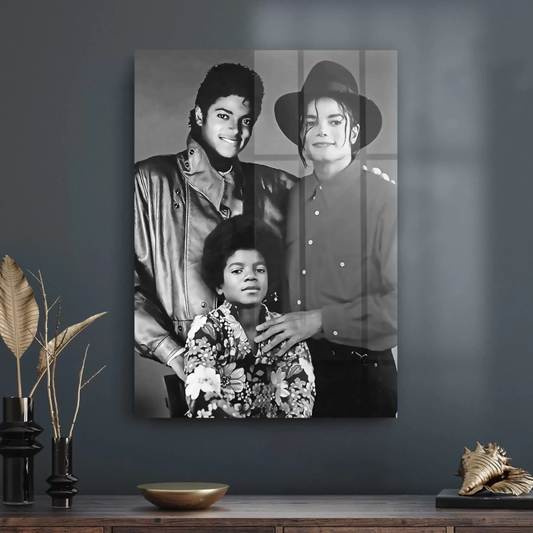 Vivantes Tempered Glass Wall Art - Michael Jackson