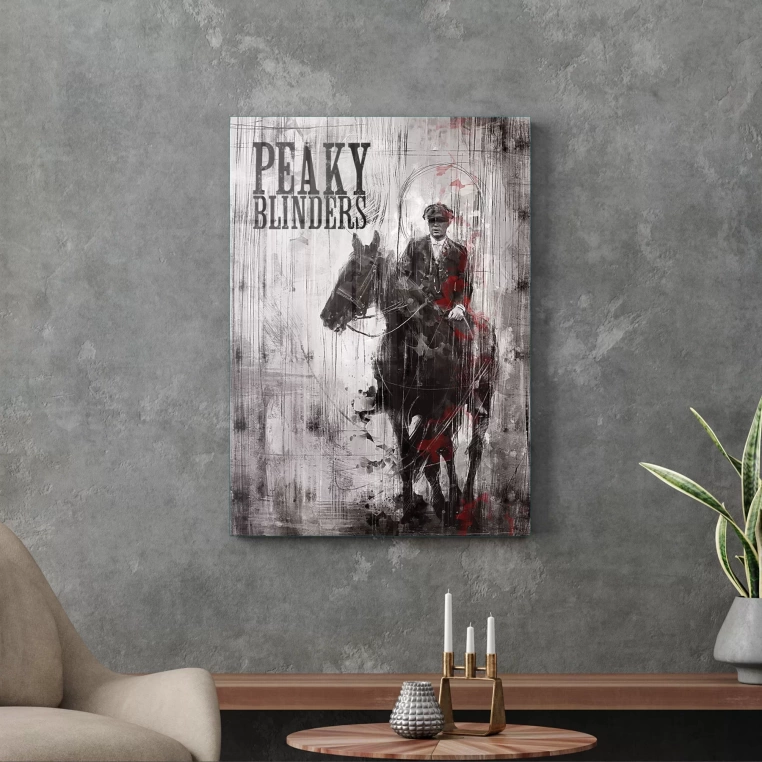 Vivantes Tempered Glass Wall Art - Peaky Blinders