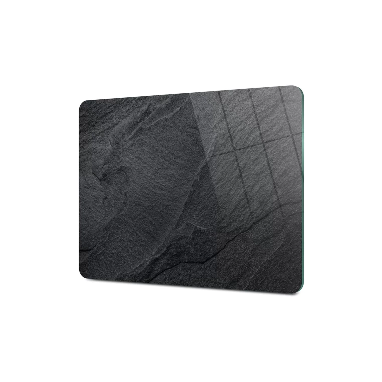 Tempered Glass Cutting Board - Black Stone