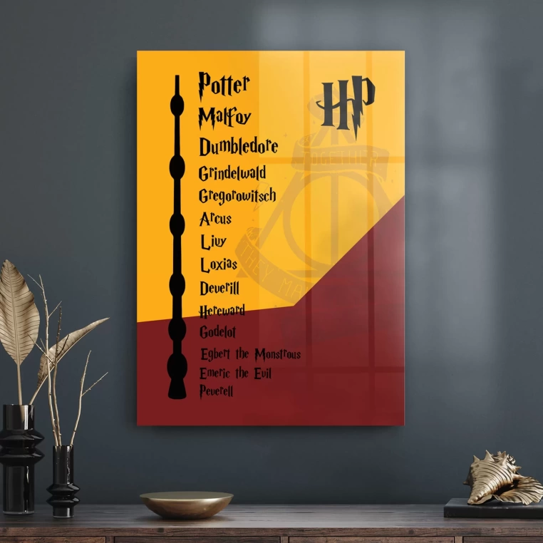 Vivantes Tempered Glass Wall Art - Harry Potter T