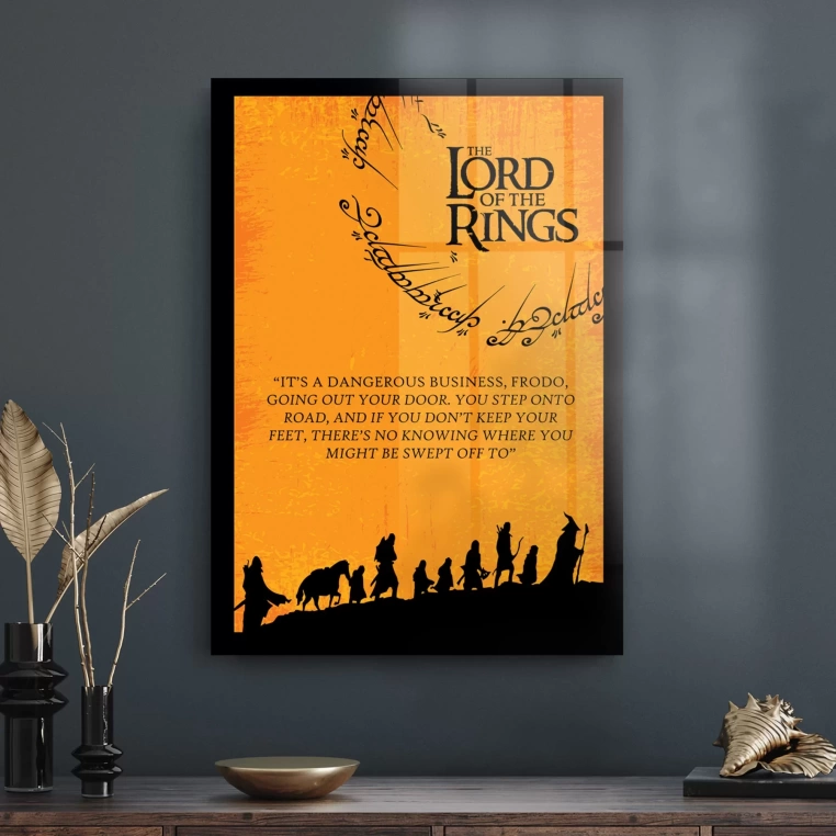 Vivantes Tempered Glass Wall Art - Lord of the Rings