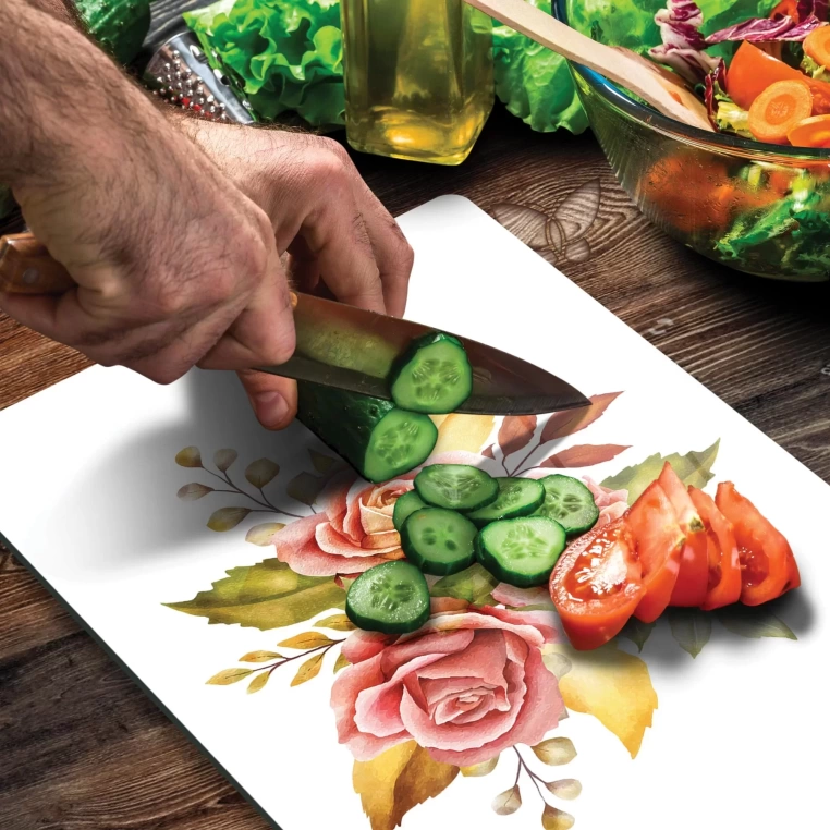 Tempered Glass Cutting Board - TriRose