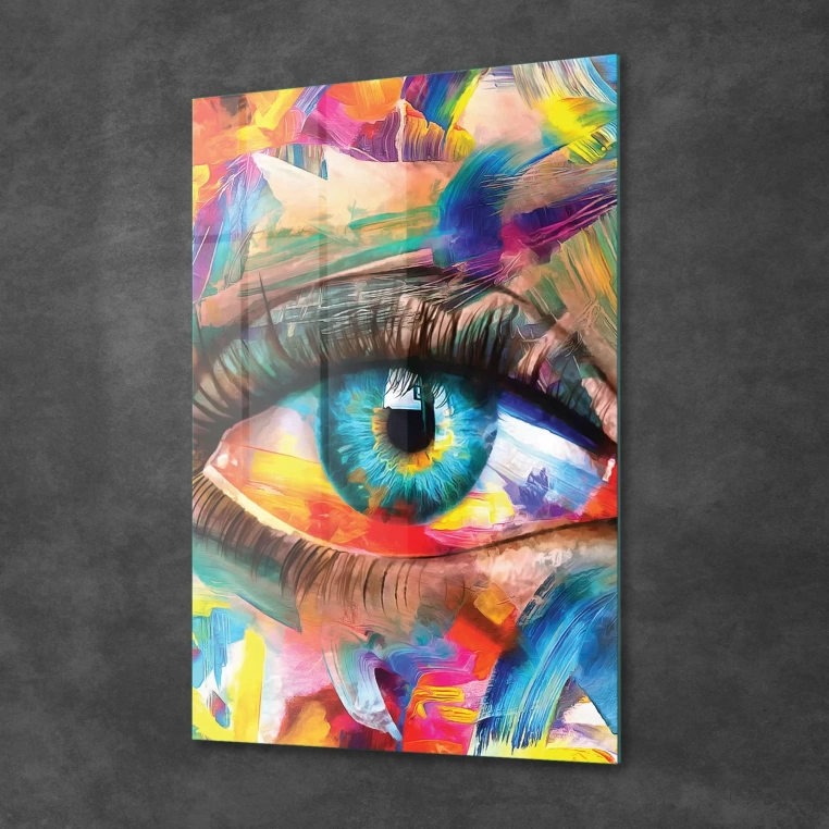 Vivantes Tempered Glass Wall Art - Modern Eye