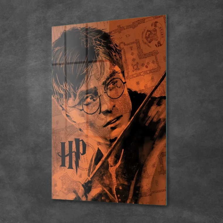 Vivantes Tempered Glass Wall Art - Harry Potter Hogwarts P