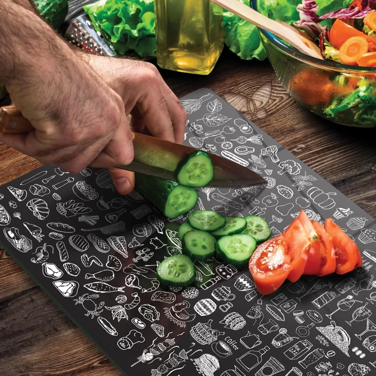 Tempered Glass Cutting Board - Kitchen Goods