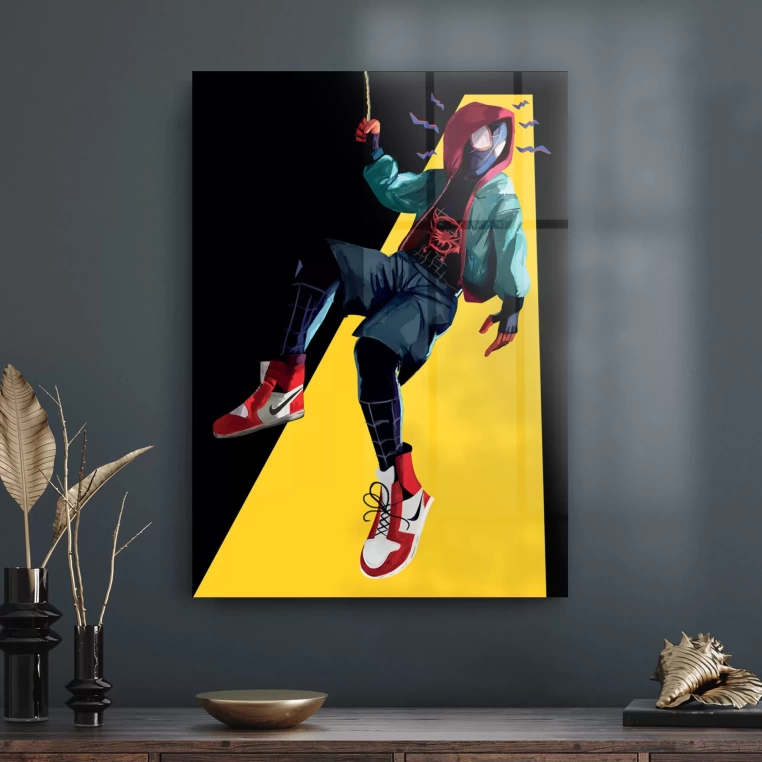 Vivantes Tempered Glass Wall Art - Spiderman