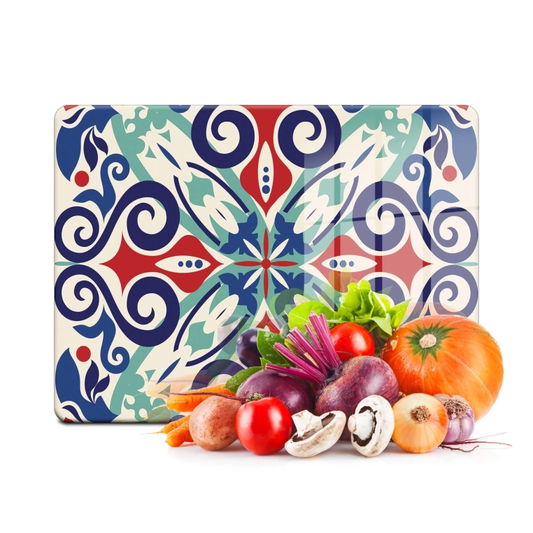 Tempered Glass Cutting Board - Mix Motifs