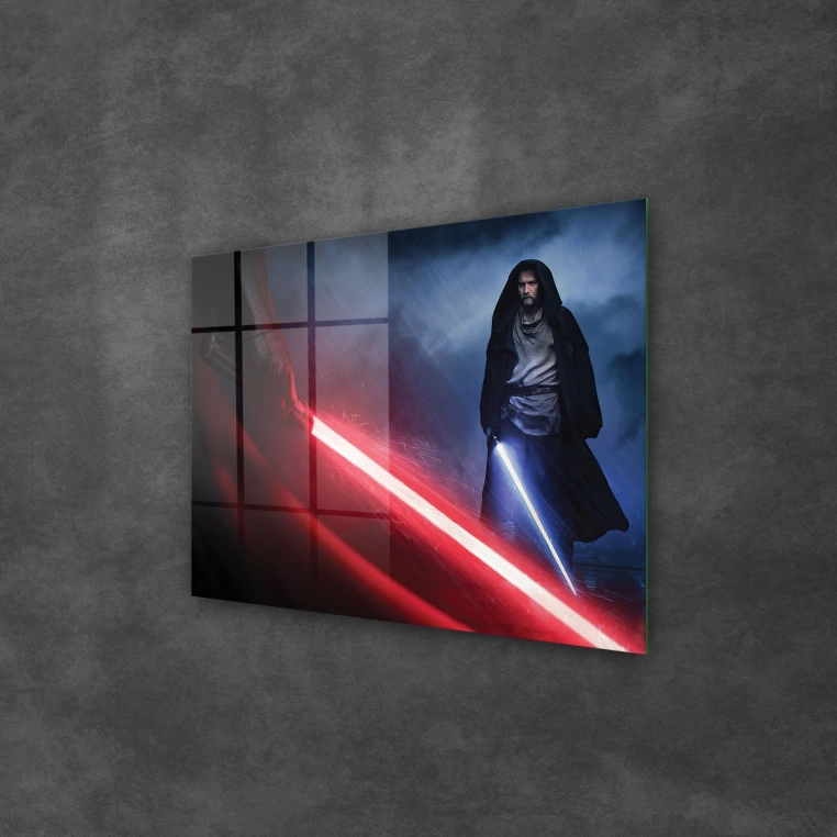 Vivantes Tempered Glass Wall Art - Star Wars Vader