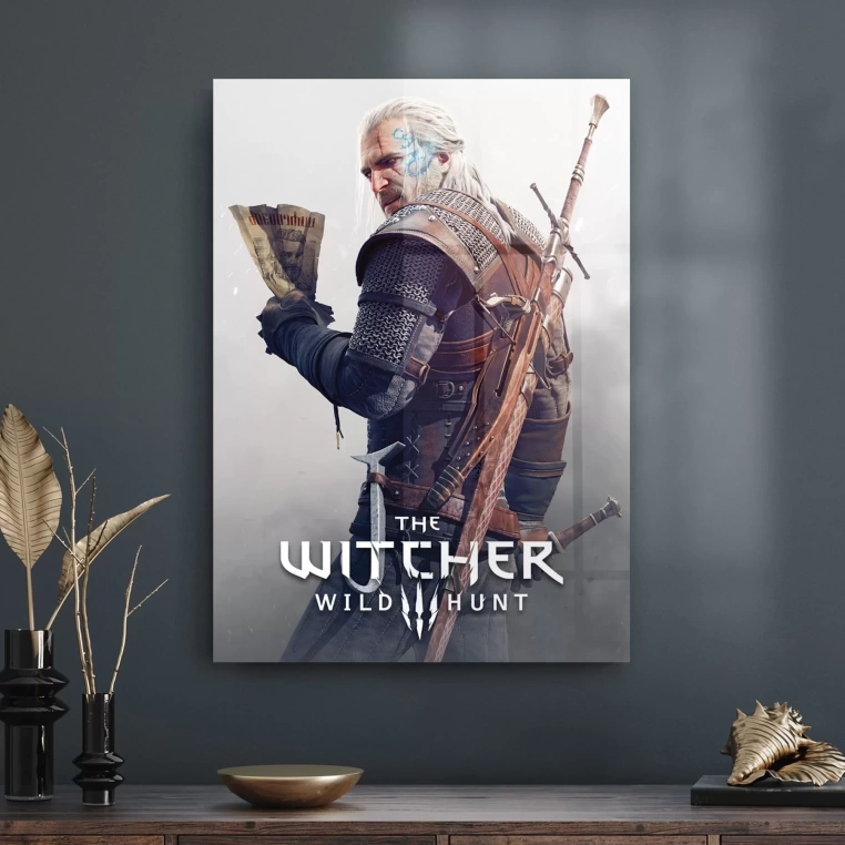 Vivantes Tempered Glass Wall Art - The Witcher