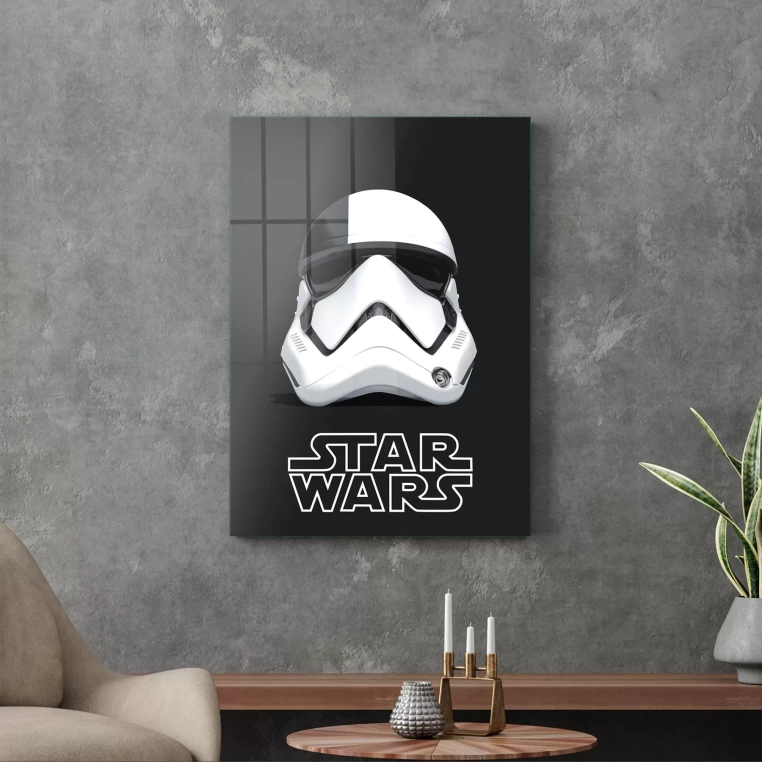 Vivantes Tempered Glass Wall Art - stormtrooper