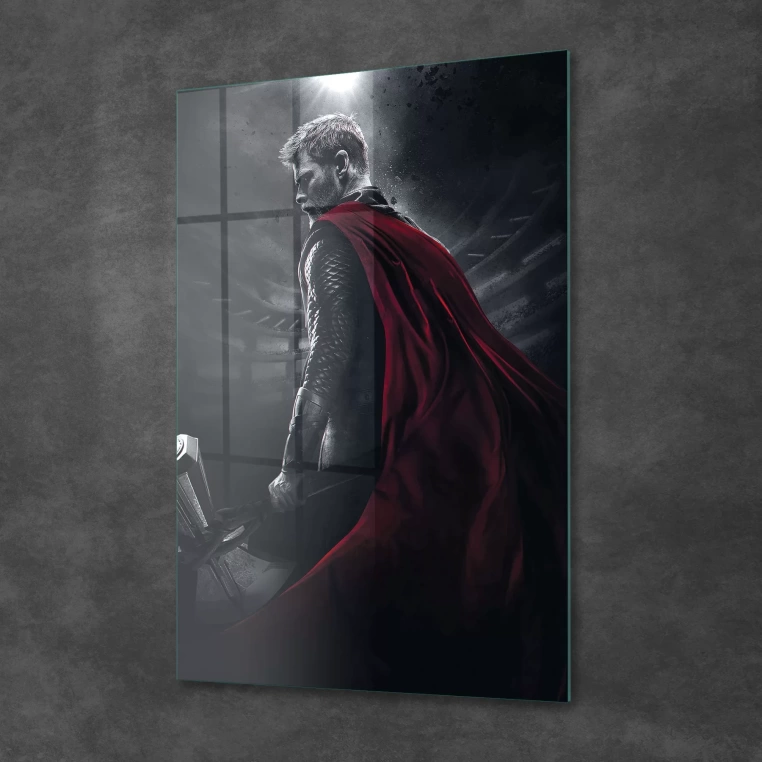 Vivantes Tempered Glass Wall Art - Thor