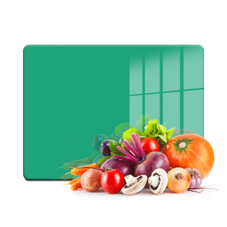 Tempered Glass Cutting Board - Greenish