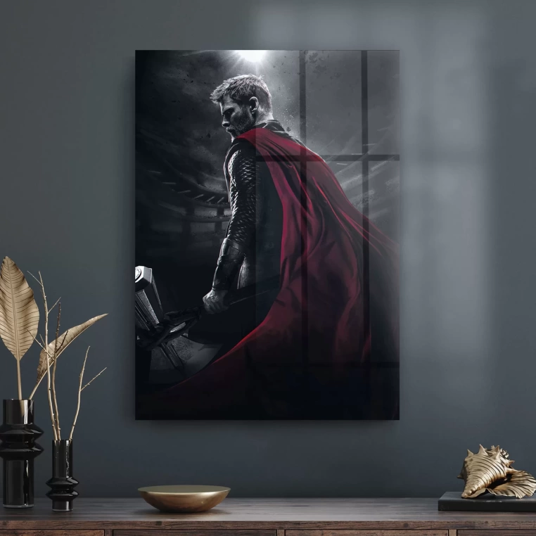 Vivantes Tempered Glass Wall Art - Thor