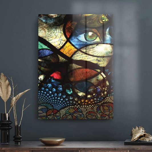 Vivantes Tempered Glass Wall Art - Mix Glass Art