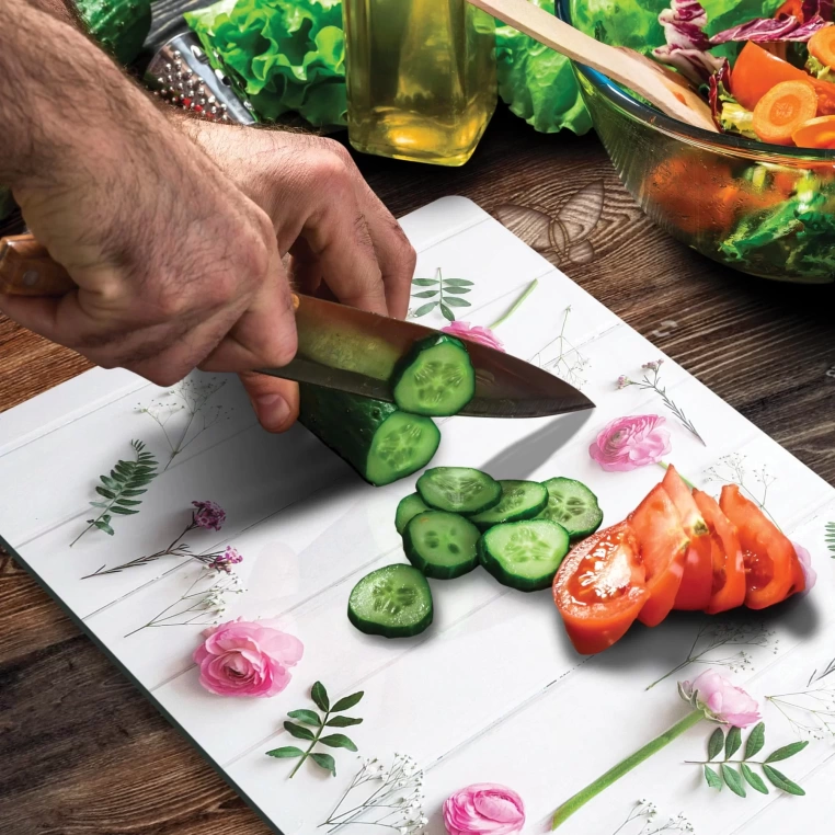 Tempered Glass Cutting Board - Every Pink