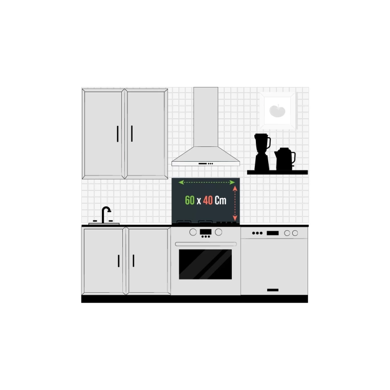 Vivantes Stove Back Tempered glass protector