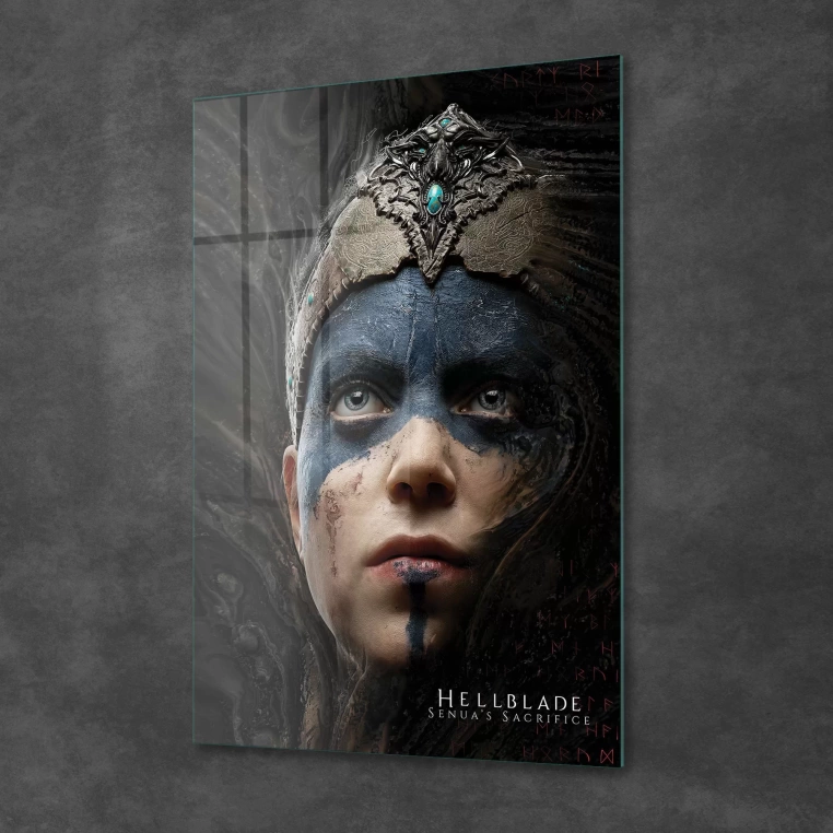 Vivantes Tempered Glass Wall Art - Hellblade