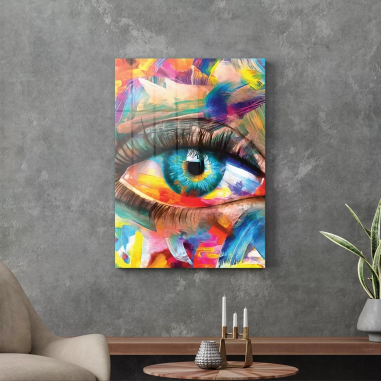 Vivantes Tempered Glass Wall Art - Modern Eye