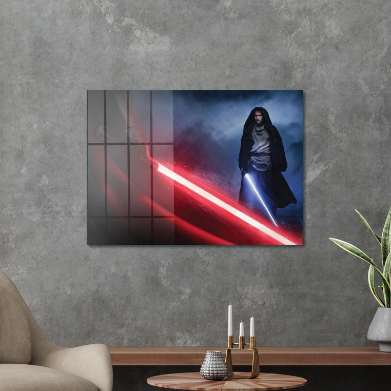 Vivantes Tempered Glass Wall Art - Star Wars Vader