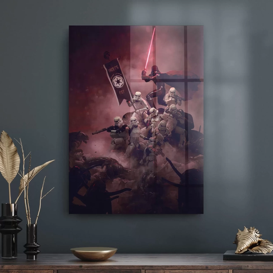 Vivantes Tempered Glass Wall Art - StarWars