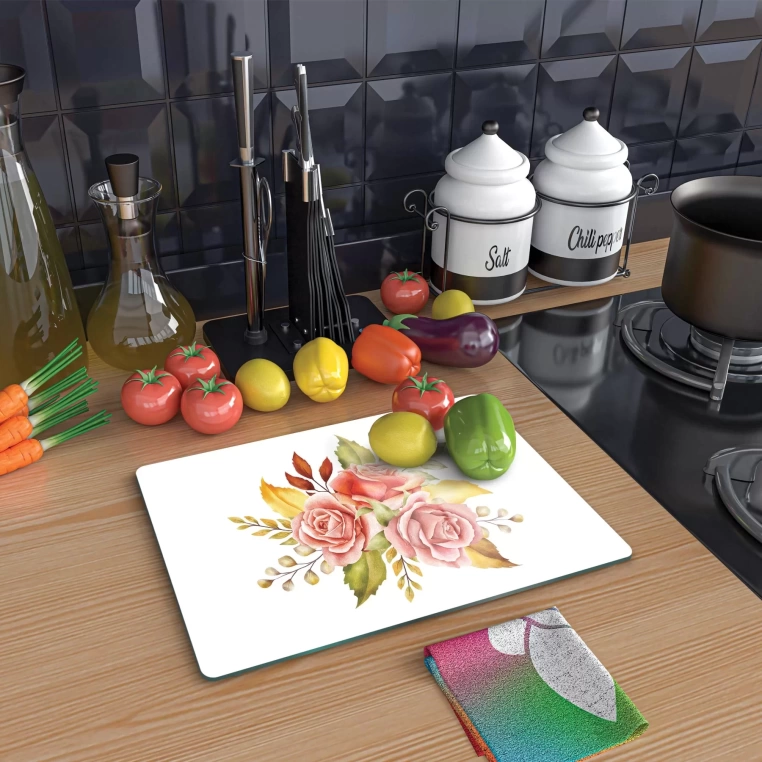 Tempered Glass Cutting Board - TriRose