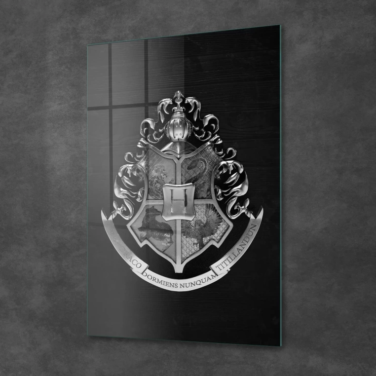 Vivantes Tempered Glass Wall Art - Harry Potter Hogwarts