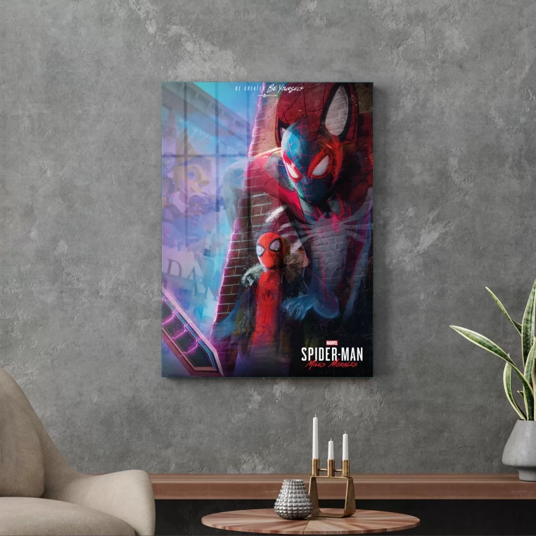 Vivantes Tempered Glass Wall Art - Spiderman M