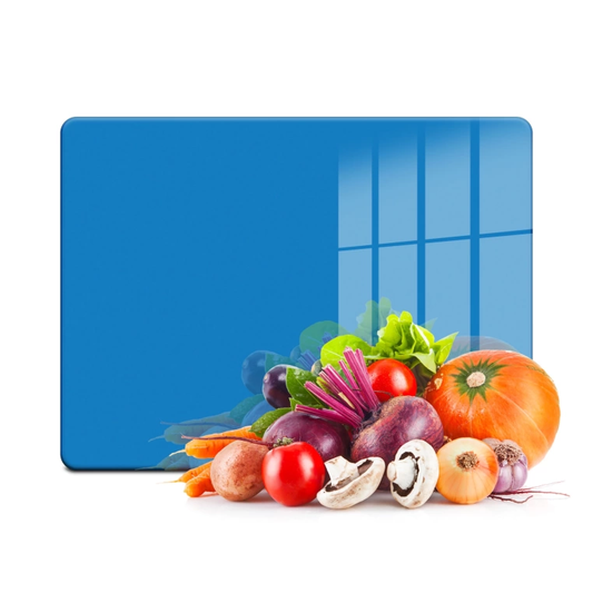 Tempered Glass Cutting Board - Blue