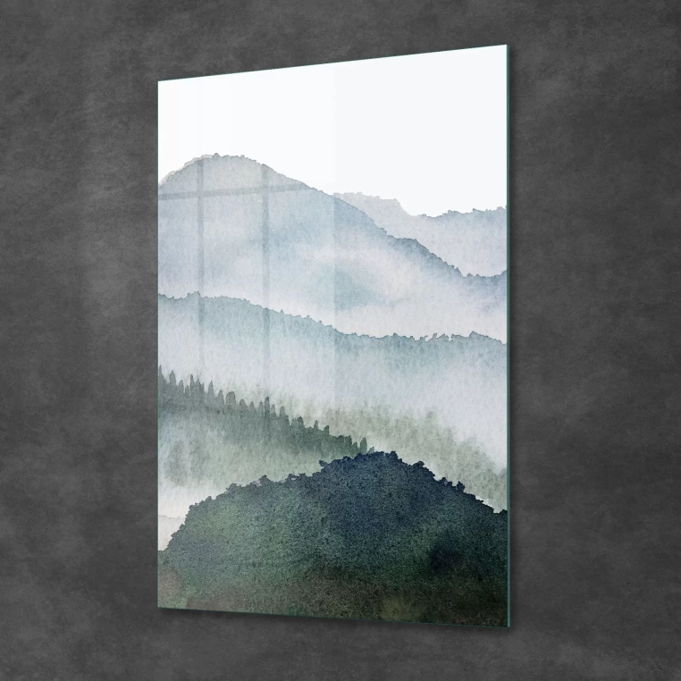 Vivantes Tempered Glass Wall Art - Fogy Alabama