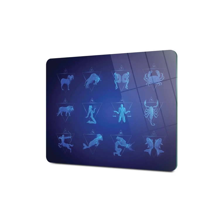 Tempered Glass Cutting Board - Horoscope