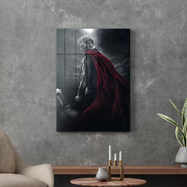 Vivantes Tempered Glass Wall Art - Thor