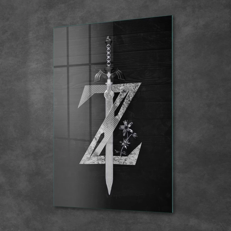 Vivantes Tempered Glass Wall Art - Zelda